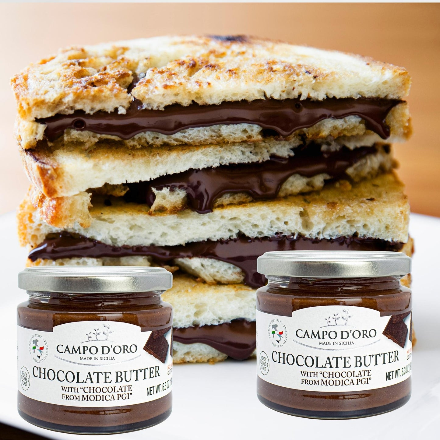 Campo D'Oro, Premium Chocolate Spread, 6.35 oz