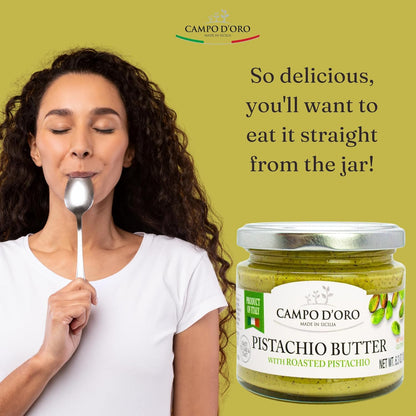 Campo D'Oro, Pistachio Butter Cream, 6.35 oz