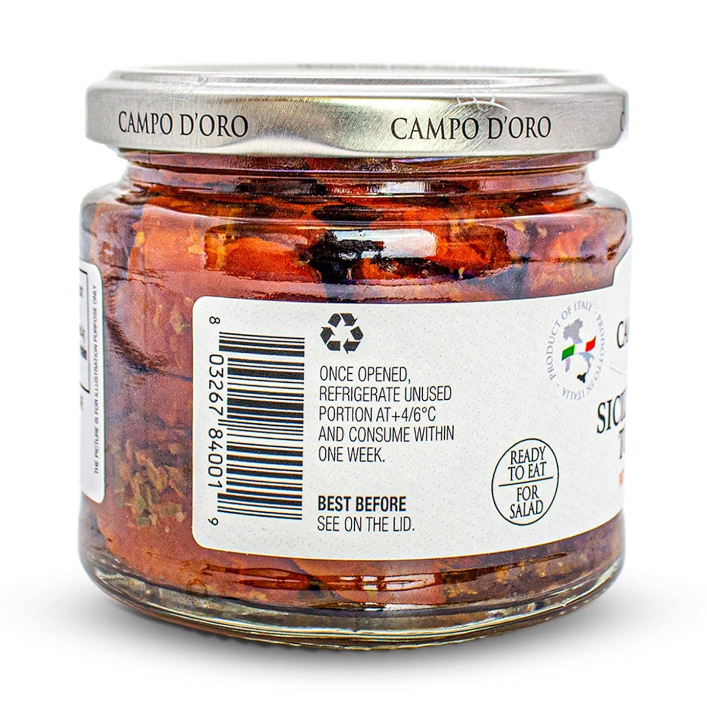 Campo D'Oro, Sundried Cherry Tomatoes in Oil, 6.35