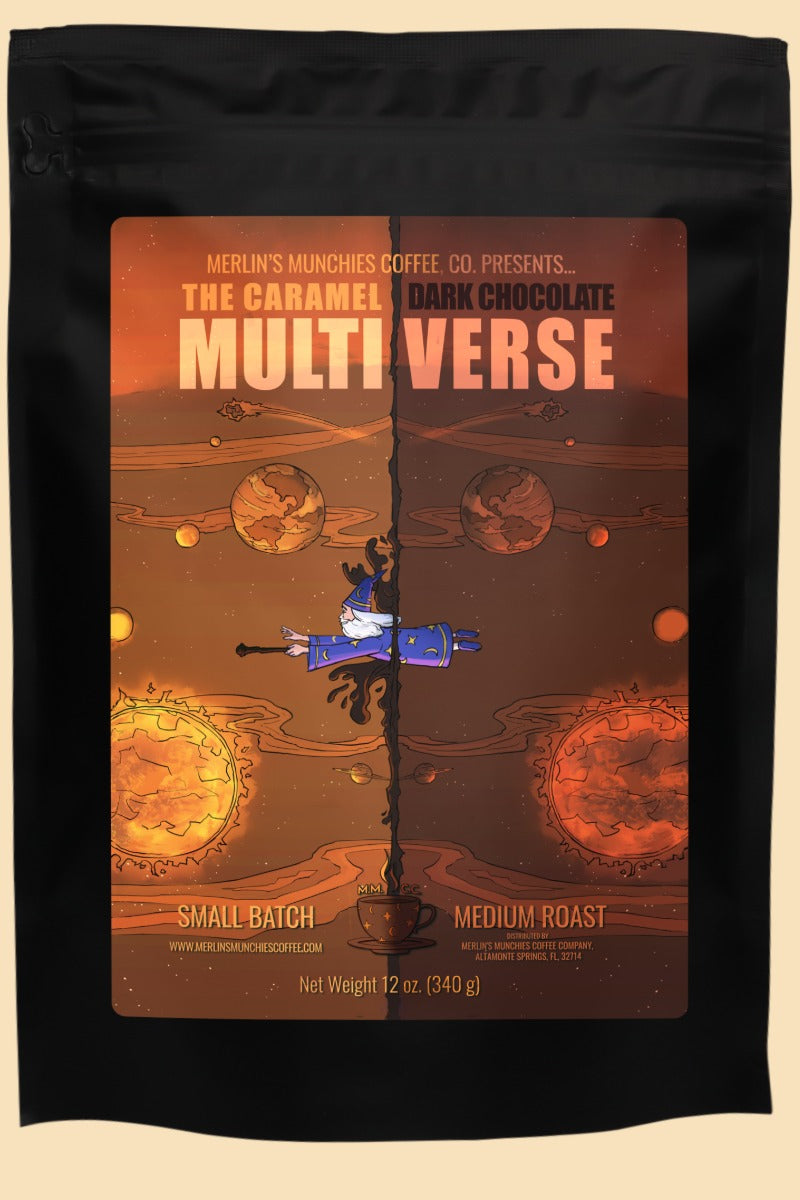 DECAF Caramel Dark Chocolate Multiverse 12 oz