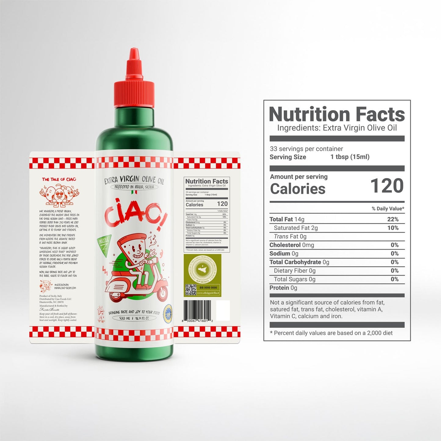 CIAO! Extra Virgin Olive Oil