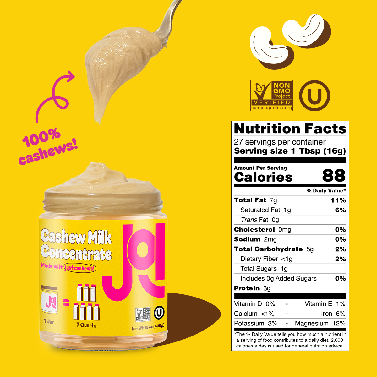 Cashew Milk Base 2-Pack by JOI