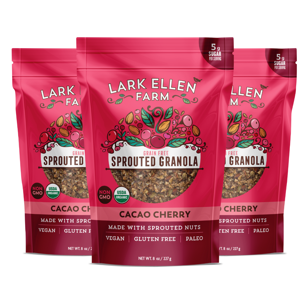 Cacao Cherry Sprouted Granola