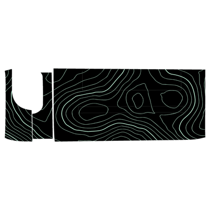 Topo 3 Piece Dash Kit (Printed Series) - 2021+ Bronco