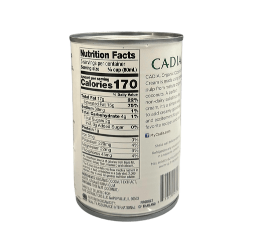 Coconut Cream, Organic, Unsweetened