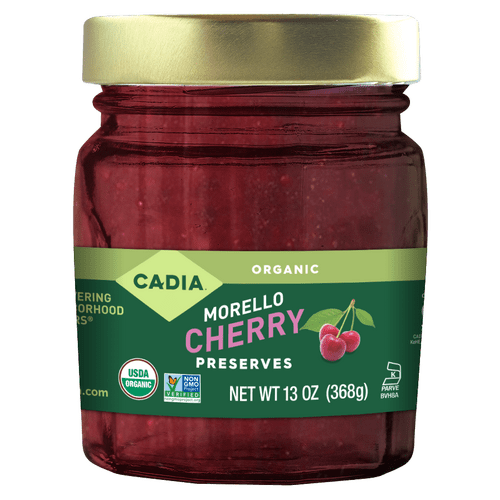 Cherry Preserves, Morello, Organic, Cadia