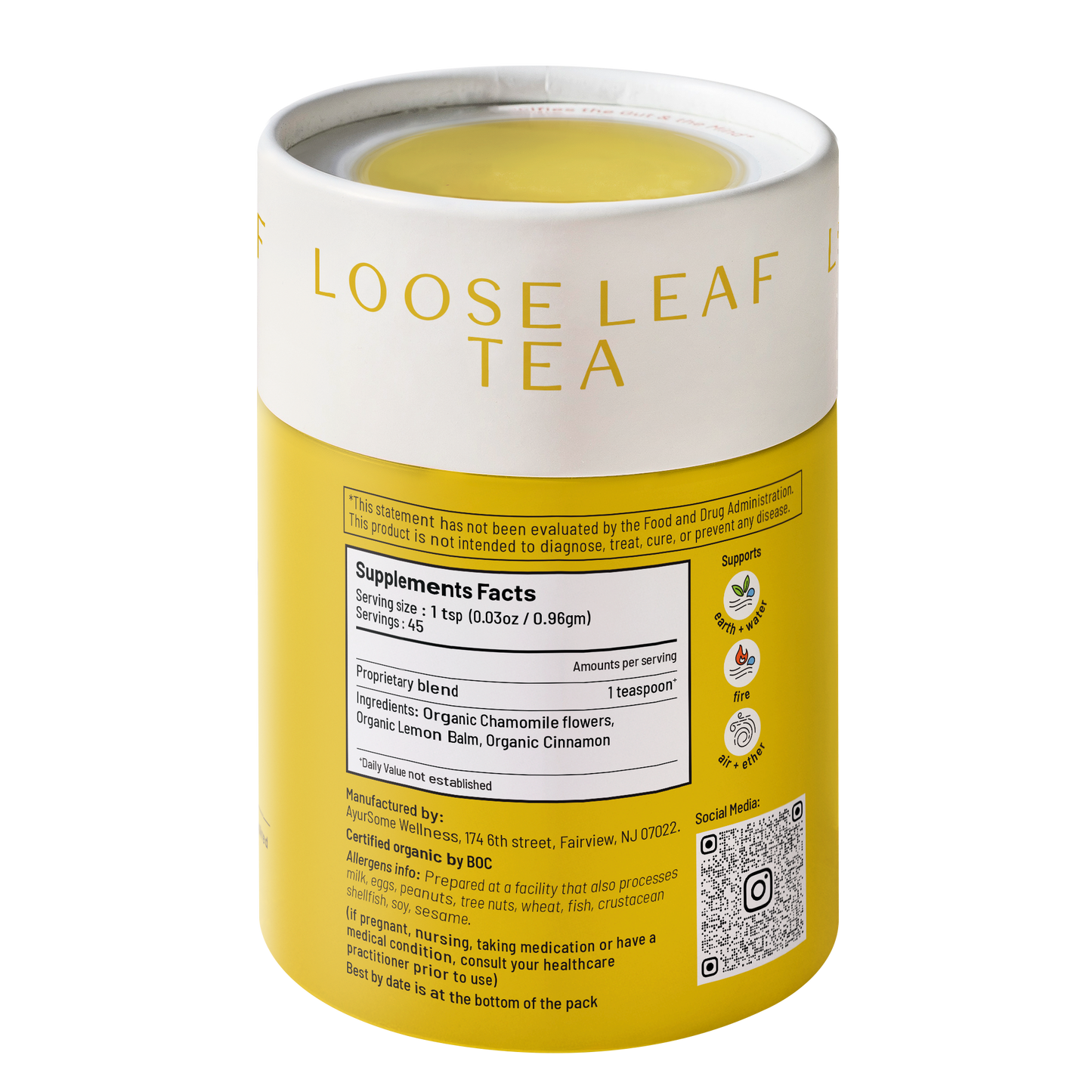 Calm-In-A-Teacup | Organic Chamomile Tea blend