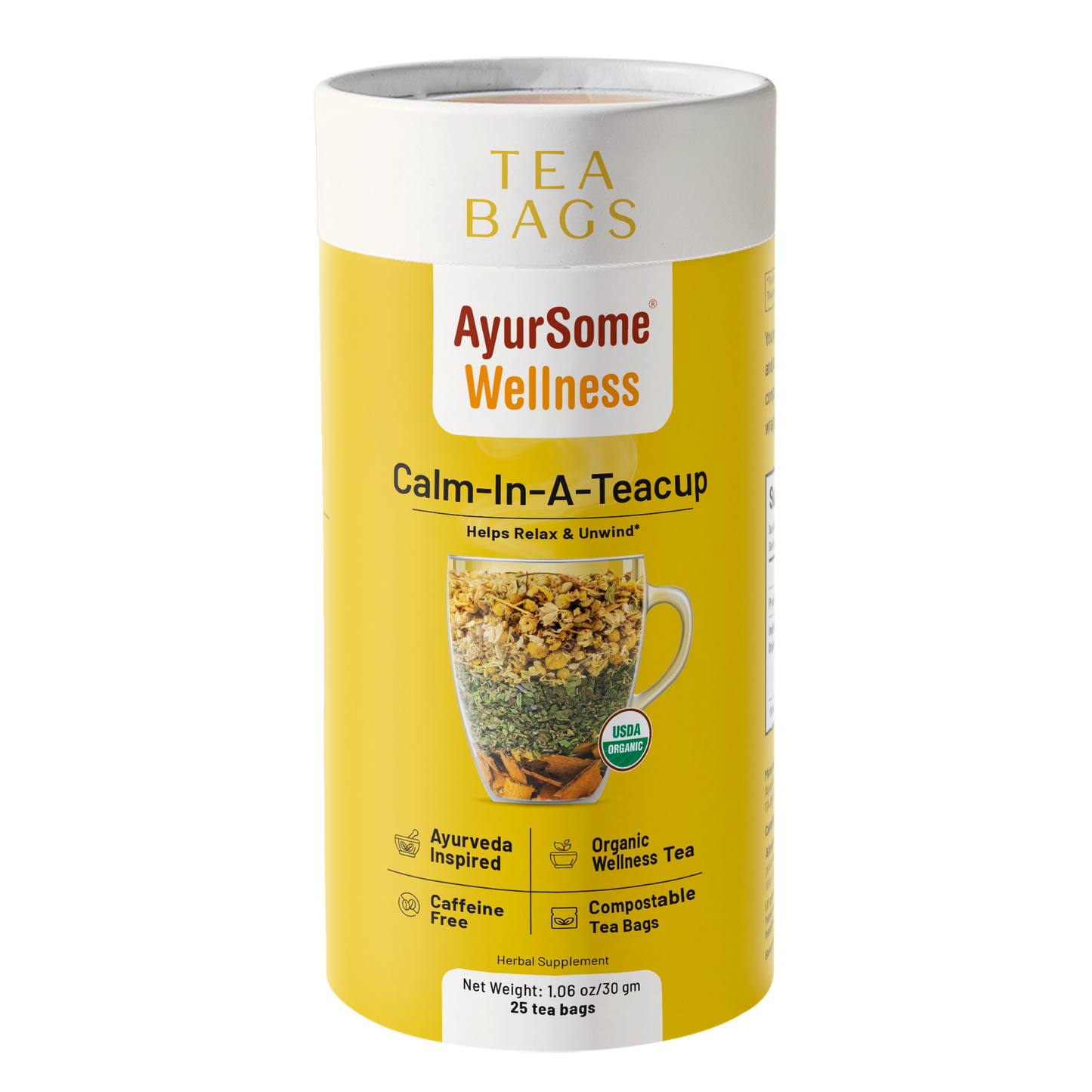 Calm-In-A-Teacup | Organic Chamomile Tea blend