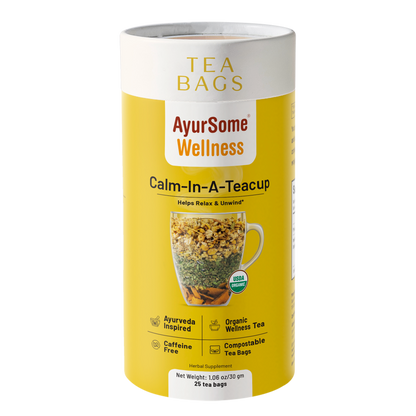 Calm-In-A-Teacup | Organic Chamomile Tea blend