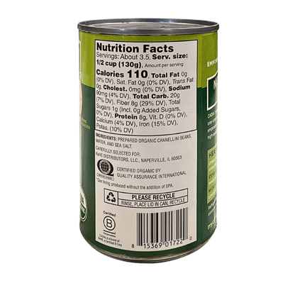 Cannellini Beans, Organic, Cadia