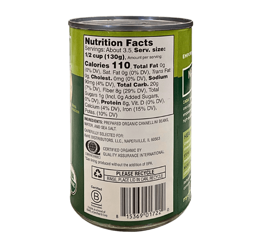 Cannellini Beans, Organic, Cadia