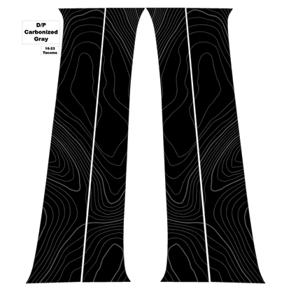 Topo B Pillar Overlays - 2016-2023 Tacoma Double Cab