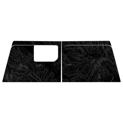 Topo Cargo Area Overlay Kit Part 1 (Printed Series) - 2021+ Bronco 4 Door