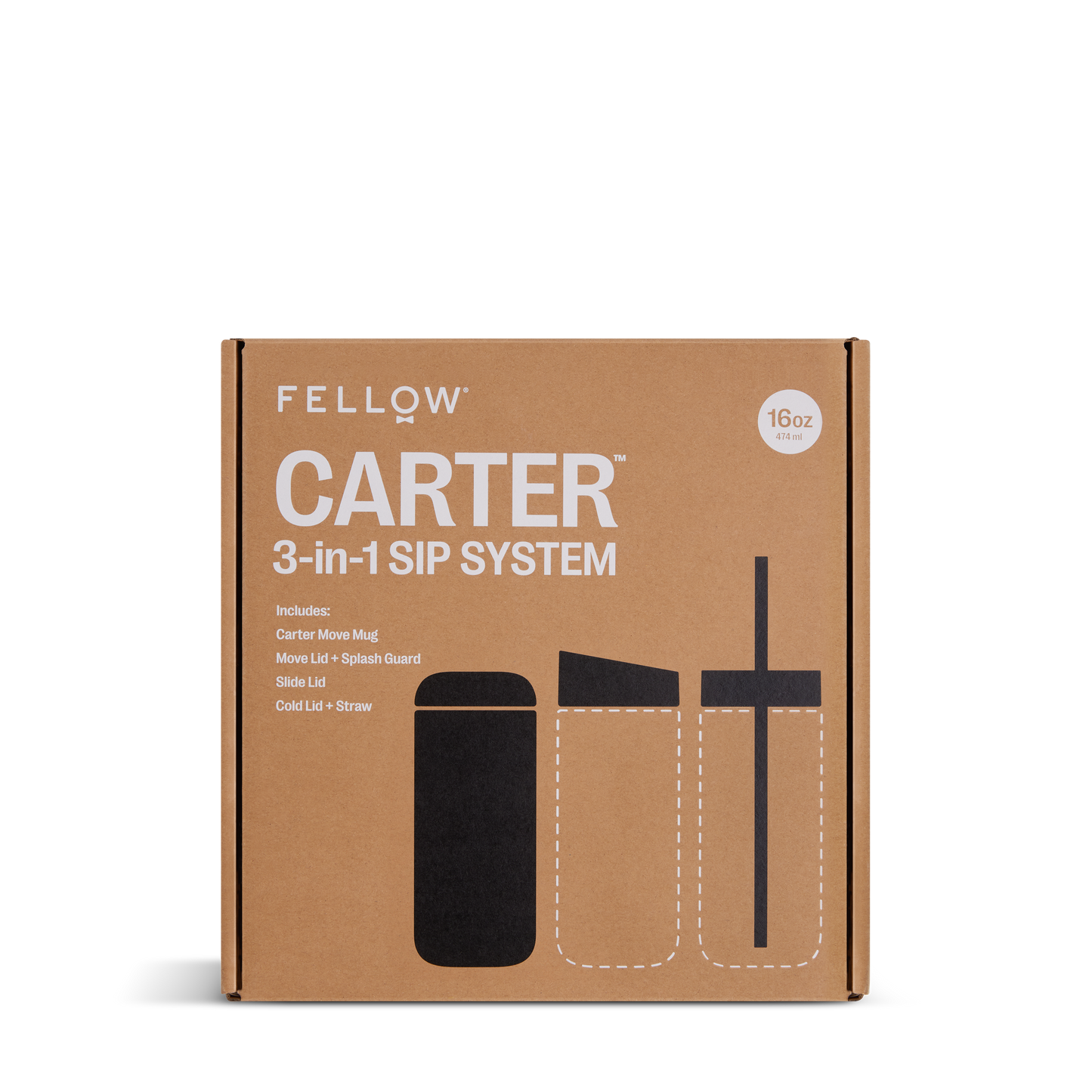 Fellow Carter 3-in-1 Sip System