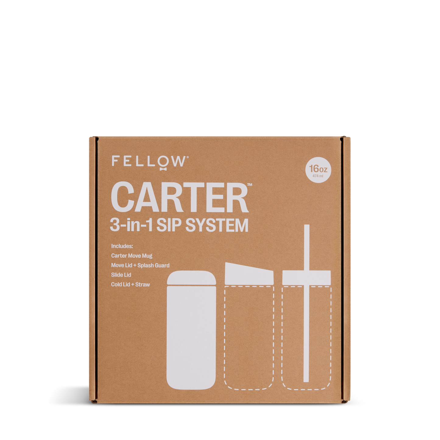 Fellow Carter 3-in-1 Sip System