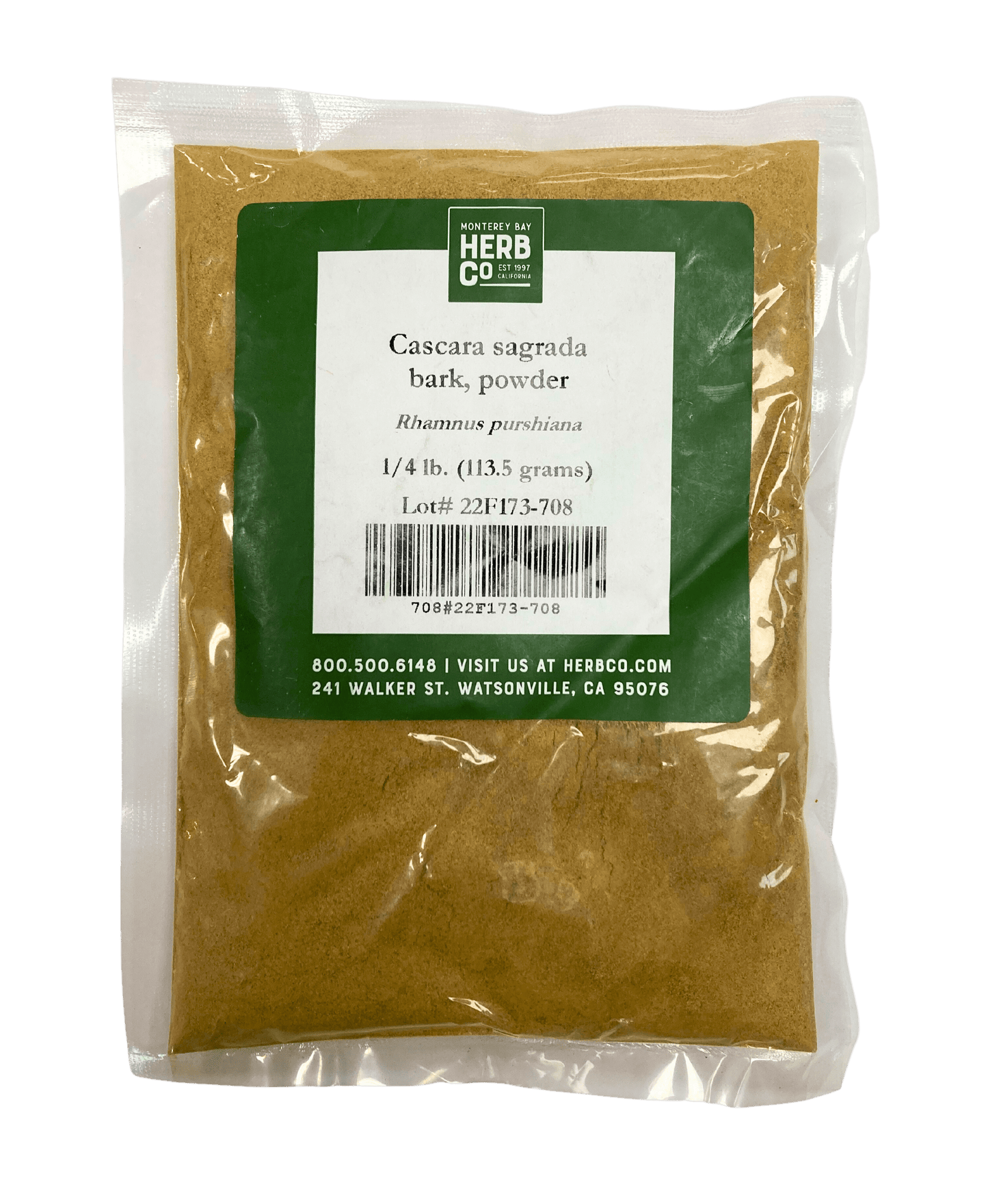Cascara Sagrada Bark Powder