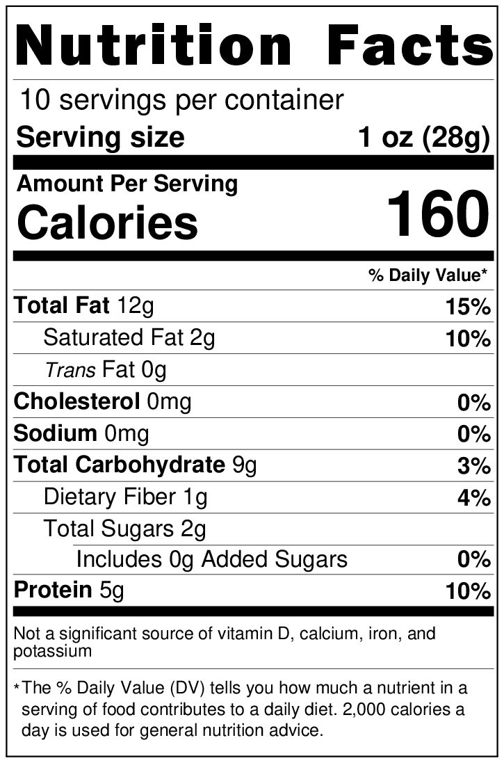 Cashews Unsalted, Sprouted Organic