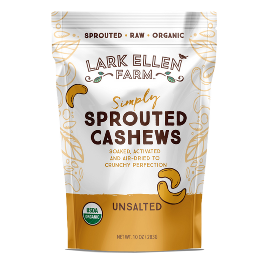 Cashews Unsalted, Sprouted Organic