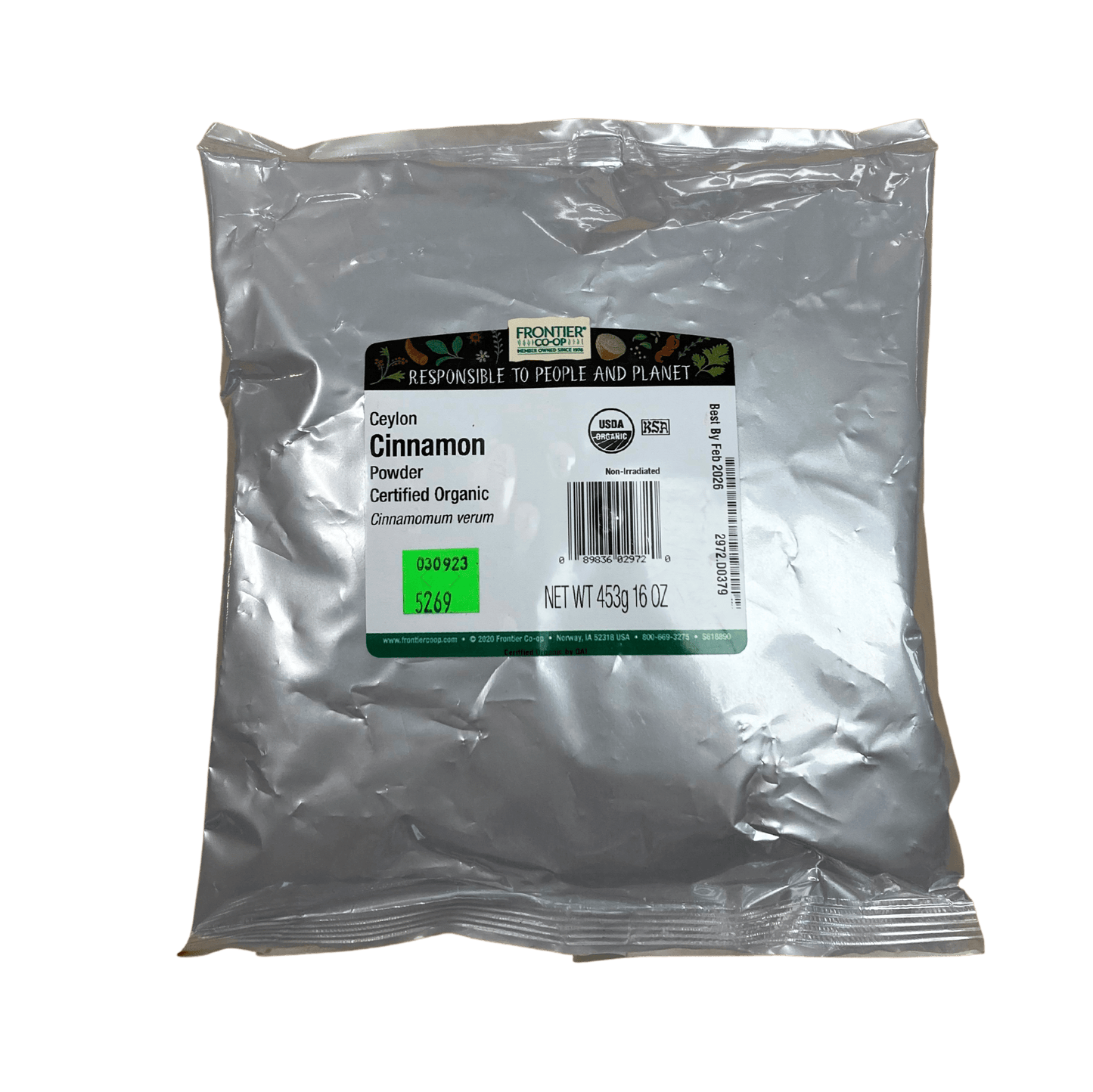 Cinnamon Powder, Ceylon, Organic