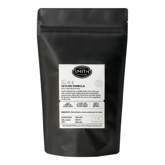 SMITH TEAMAKER - CEYLON DIMBULA BLACK TEA BLEND NO. 64 (LOOSE LEAF, 1 LB)