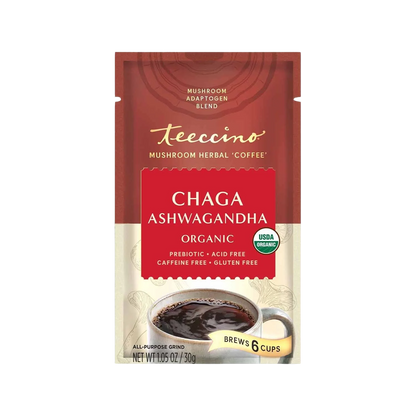 Chaga Ashwagandha Butterscotch Cream Mushroom Herbal Coffee