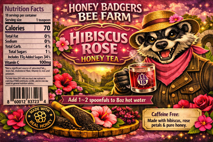 Hibiscus & Rose Honey