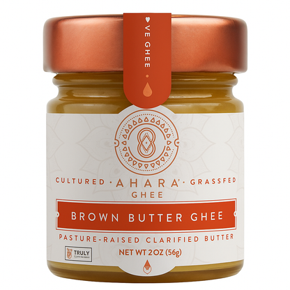 Grass-Fed Brown Butter Ghee | Ahara Rasa