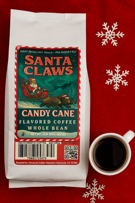 Santa Claws-Candy Cane Coffee
