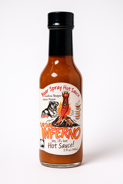 Ursus Inferno Hot Sauce – Carolina Reaper & Ghost Pepper