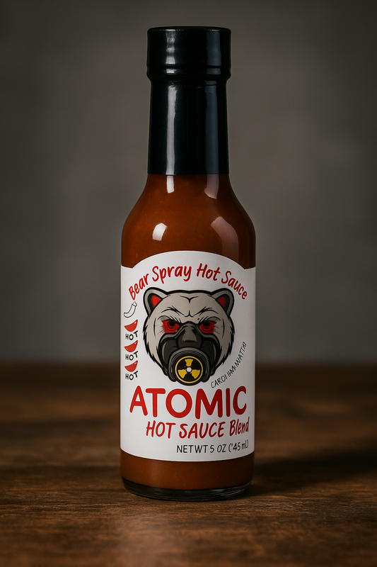 ATOMIC Hot Sauce – Smoky Heat with a Reaper’s Bite