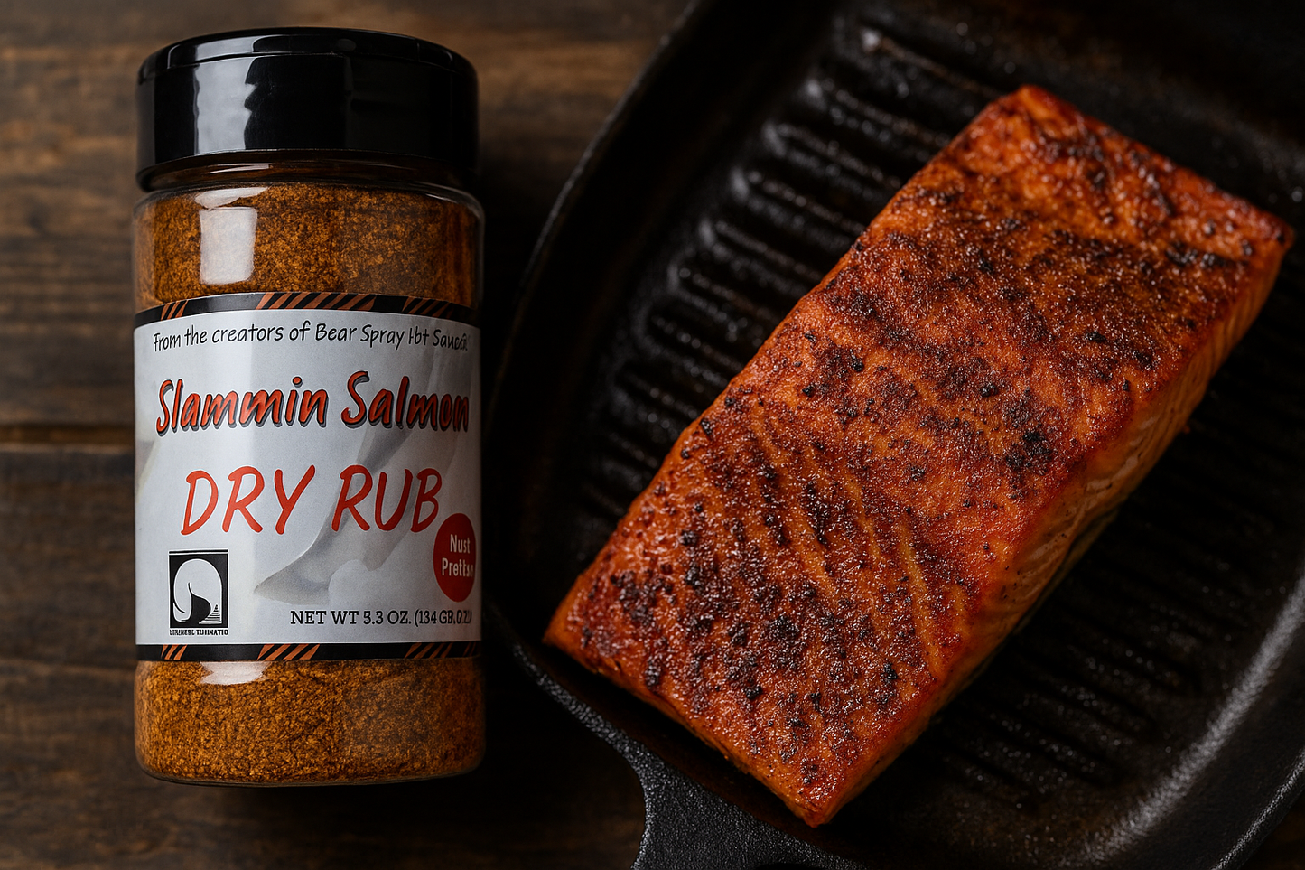 Slammin’ Salmon Dry Rub