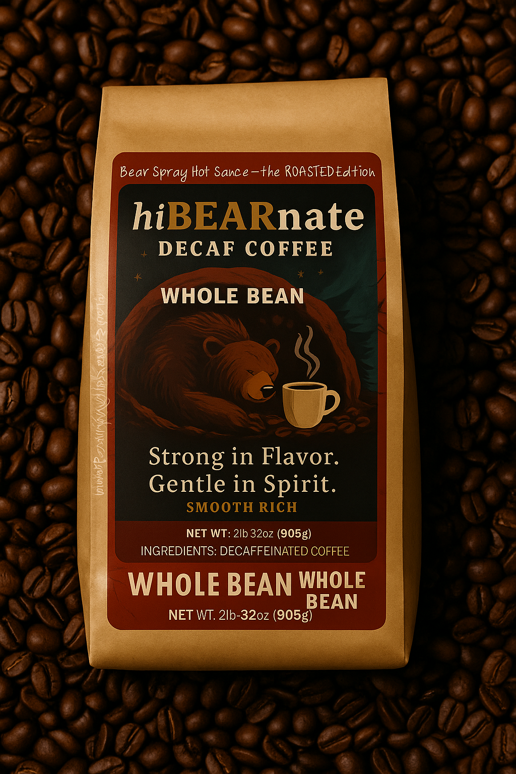hiBEARnate Decaffeinated Cofee