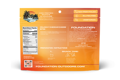 FOUNDATION Outdoors Cheddar Cheese Bites