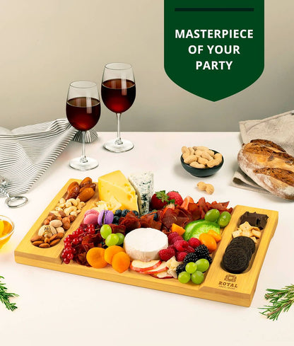 Royal Craft Wood Bamboo Cheese Board 16-10