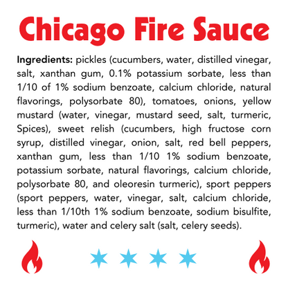 Chicago Style Hot Sauce: Chicago Fire Sauce