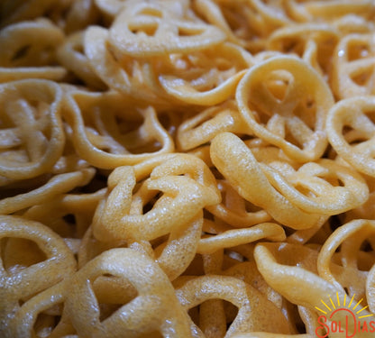 Chicharrones de Rueda | Fried Wheat Wheels | 3 oz