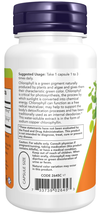 Chlorophyll 100 mg