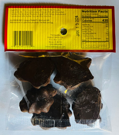 Chocolate Caramel Peanut Clusters - Bag - 3oz