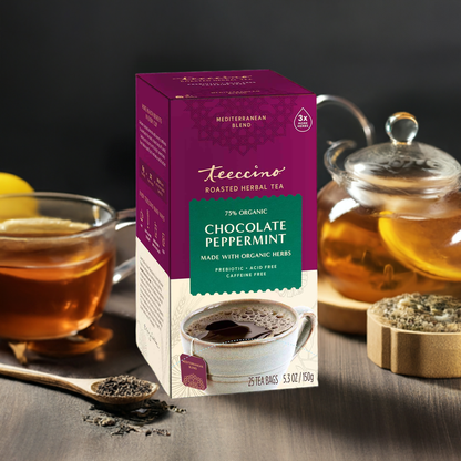 Chocolate Peppermint Roasted Herbal Tea