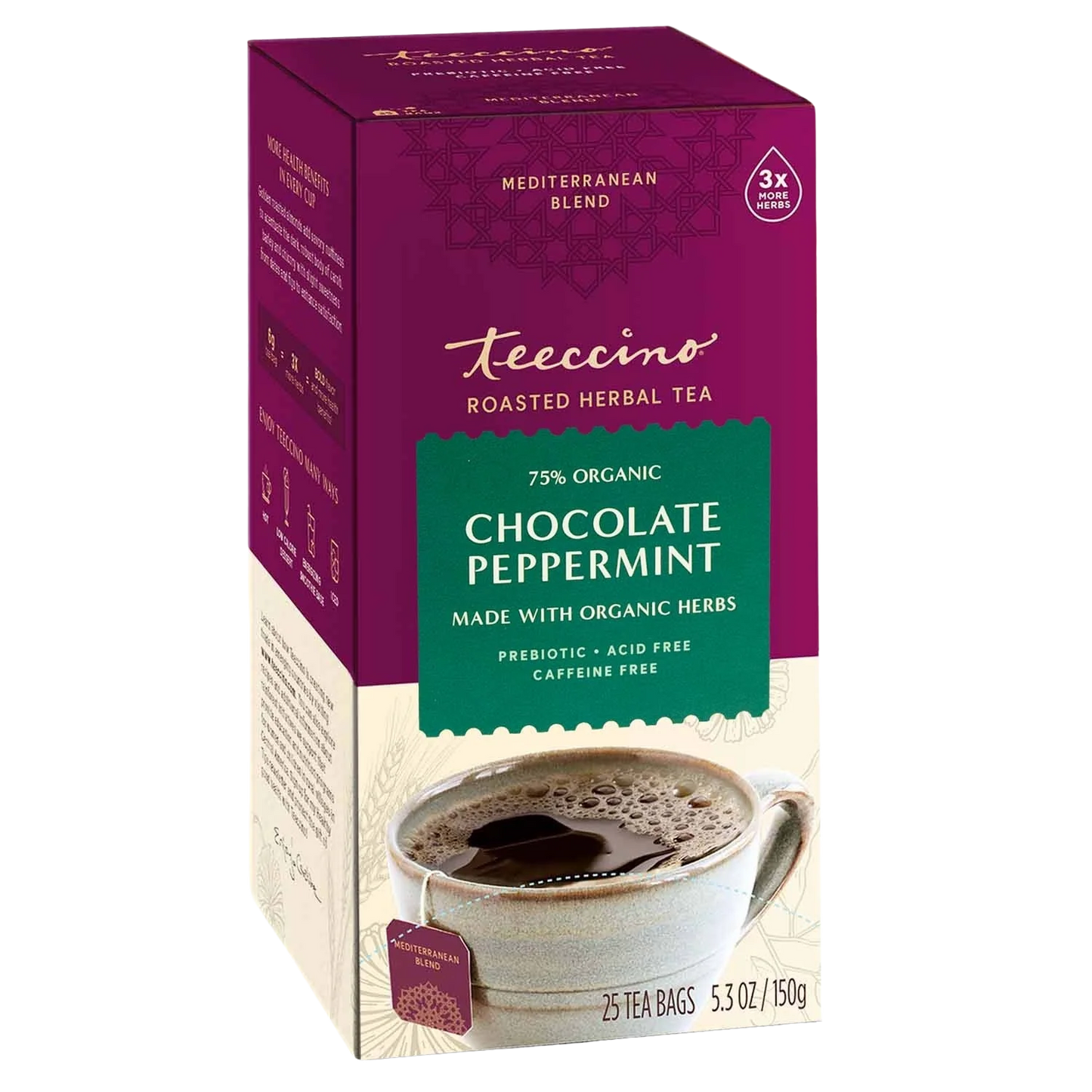 Chocolate Peppermint Roasted Herbal Tea