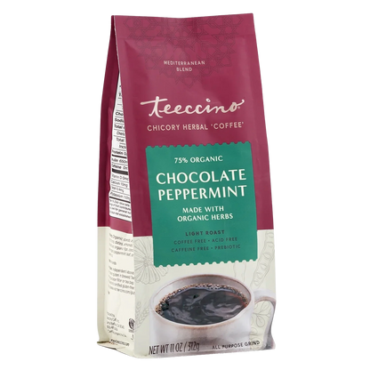 Chocolate Peppermint Chicory Herbal Coffee