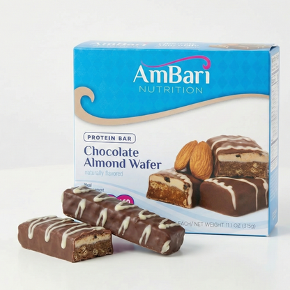 Chocolate Almond Wafer Bars