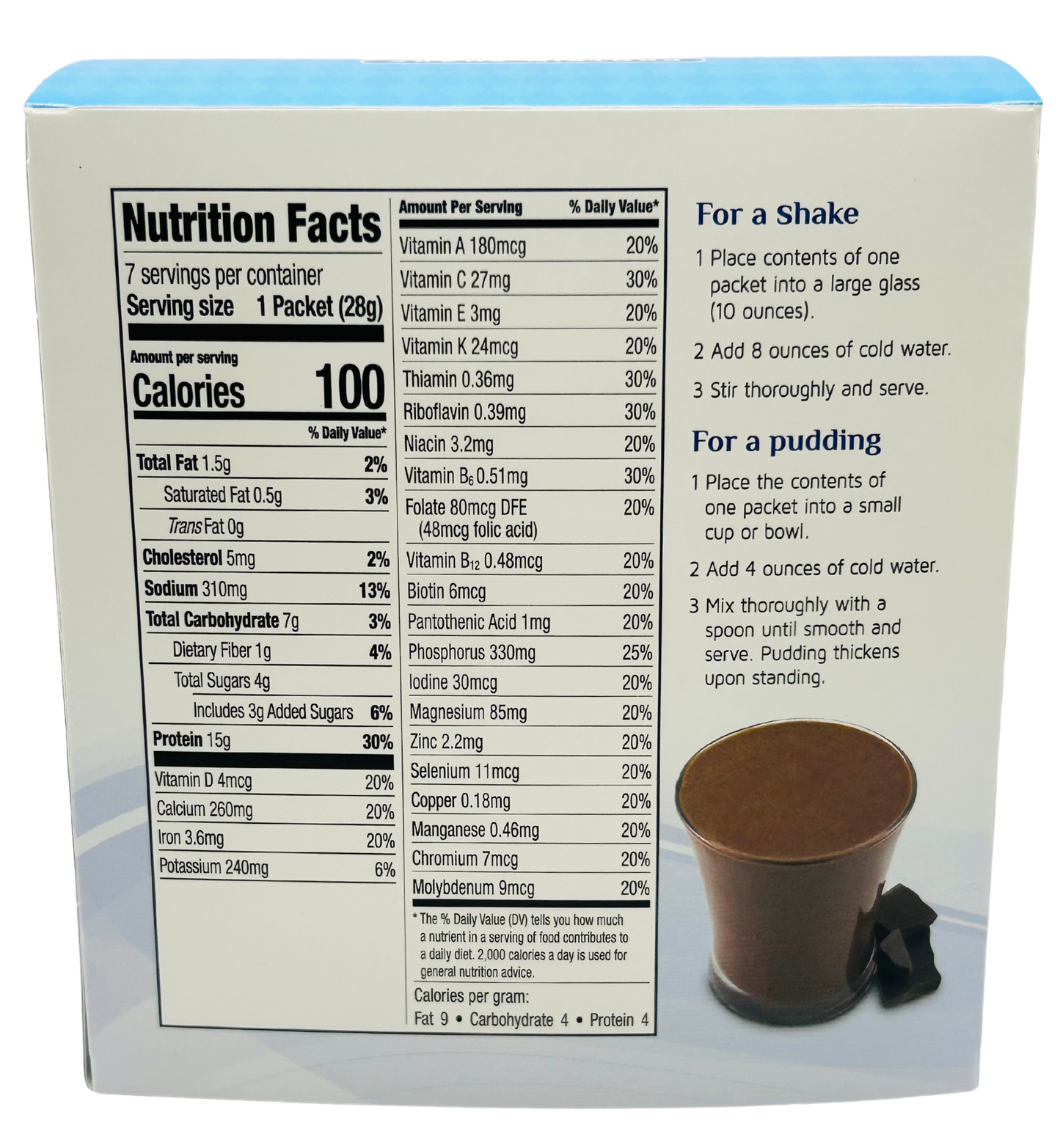 Chocolate Brownie Shake