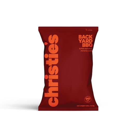 Christie's Back Yard BBQ Potato Chips Bag - 6 bags x 1.5oz case