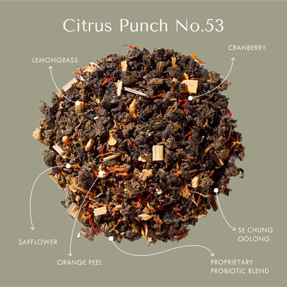 Citrus Punch No. 53 – Citrus Probiotic Oolong Tea Discs