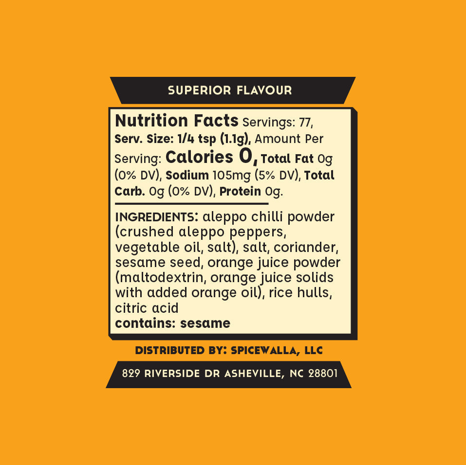 Spicewalla Citrus & Sesame Everything Seasoning