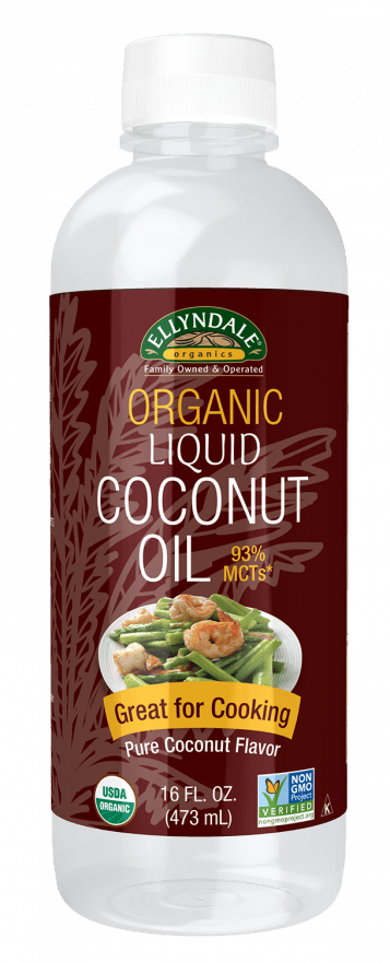 Coconut Cooking Oil, Liquid, Organic
