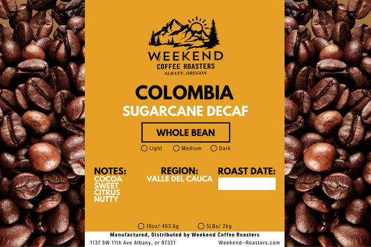 Colombia: Sugarcane Decaf