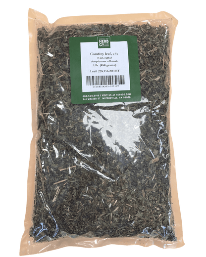 Comfrey Leaf, Cut, Sifted