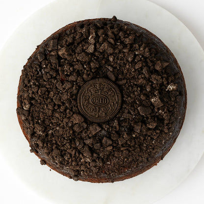 Andy Anand's 9" Cookies & Cream Cake: Luxurious, Handcrafted Delight - Perfect Bakery Dessert, Taste the Difference from Ordinary Cakes!